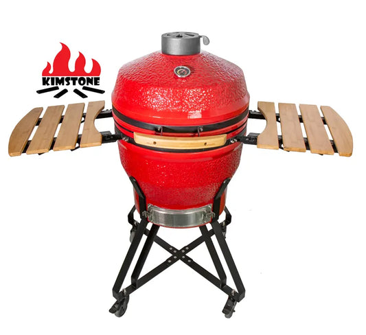 KIMSTONE 22 Inch Smokeless Commercial Charcoal Griller Expert Grill Kamado Asador Tailgating Bbq Kolgrill Japonais